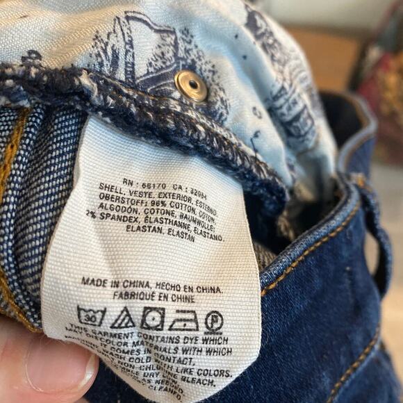 Pilcro and the Letterpress by Anthropologie Mid Rise Skinny Jeans Size 27 - Picture 4 of 6